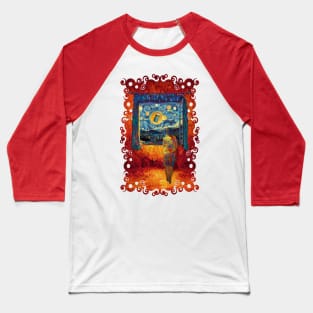 Goodbye Doctor rainbow abstract Baseball T-Shirt